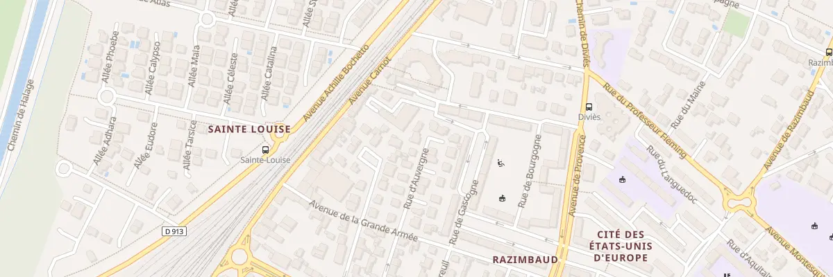 Plan du 11 Rue d’Auvergne à Narbonne