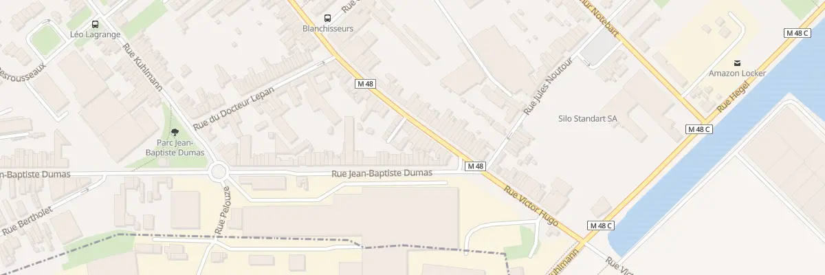 Plan du 140 Rue Victor Hugo Lomme à Lille