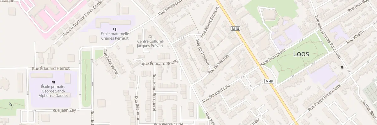 Plan du 119 Rue Henri Barbusse à Loos