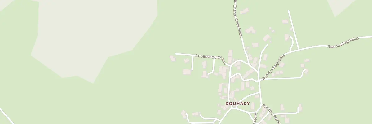 Plan du 9002 Imp du Chene - Douhady à Charbonnières-les-Varennes