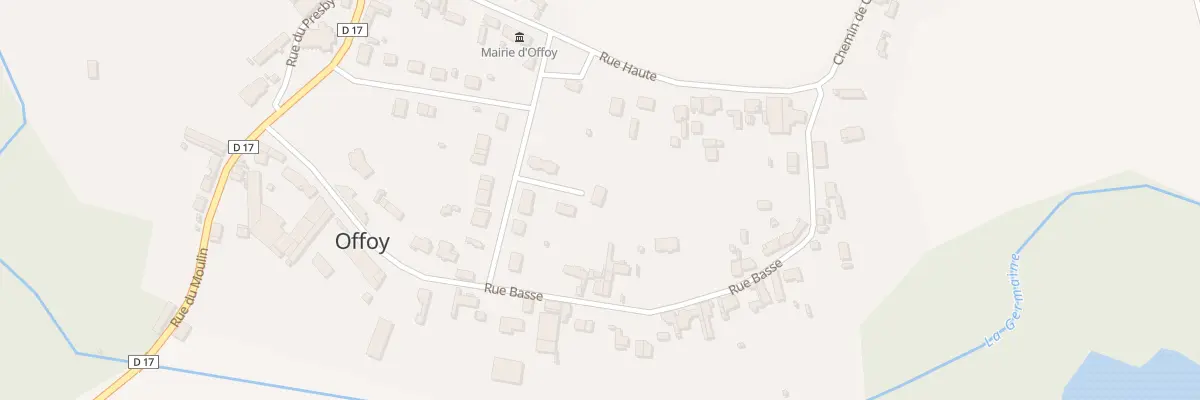Plan du 6 Rue du Vieux Chêne à Offoy
