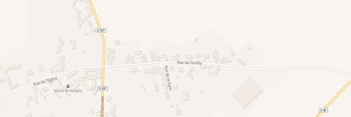 Plan du 15 Rue de Douilly à Matigny