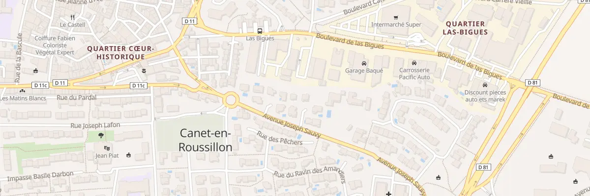 Plan du 2 Imp René Laennec à Canet-en-Roussillon