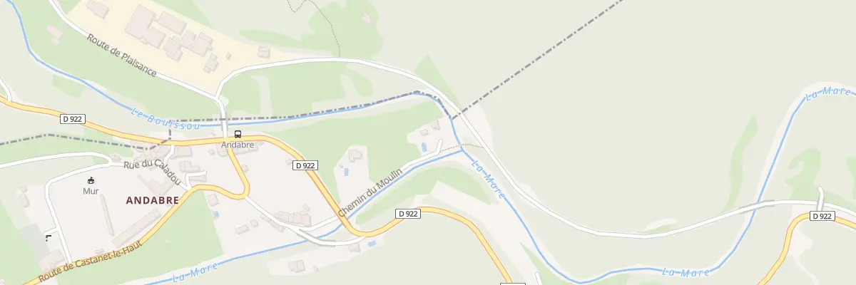 Plan du 5168 Andabre à Rosis