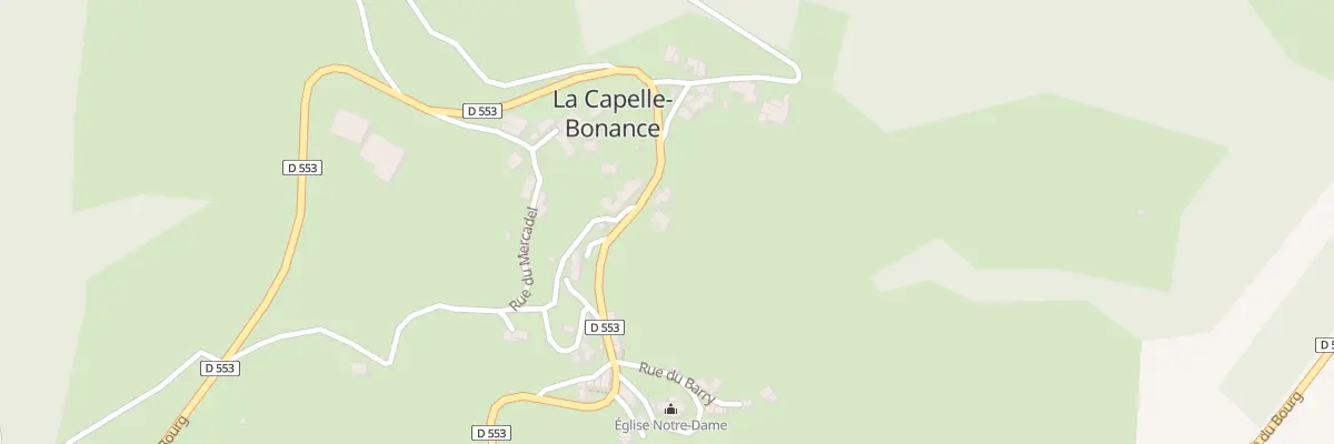 Plan du 5006 La Capelle Bonance à La Capelle-Bonance