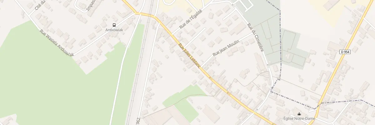 Plan du 51 Rue Jules Leblanc à Libercourt