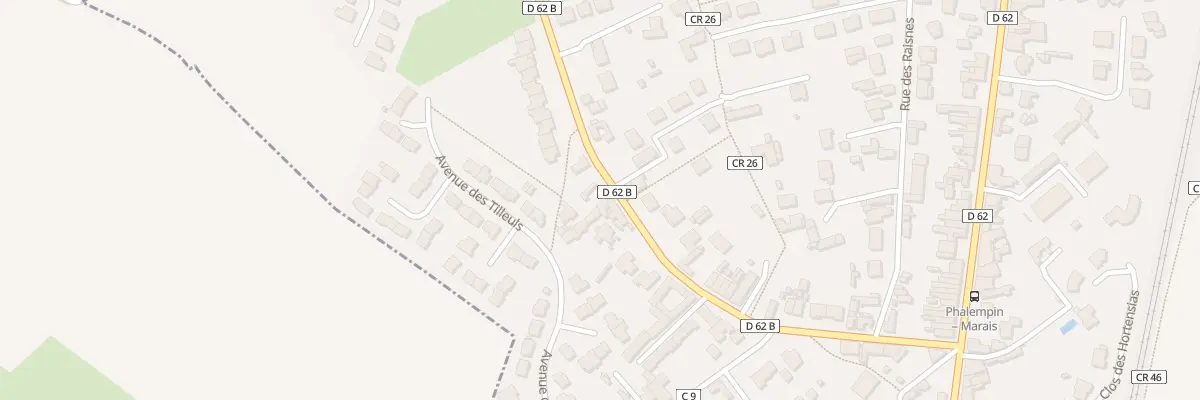 Plan du 35 Rue du Mal Foch à Phalempin