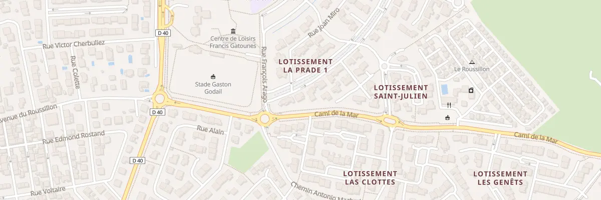 Plan du 3 Rue Pablo Picasso à Saint-Cyprien