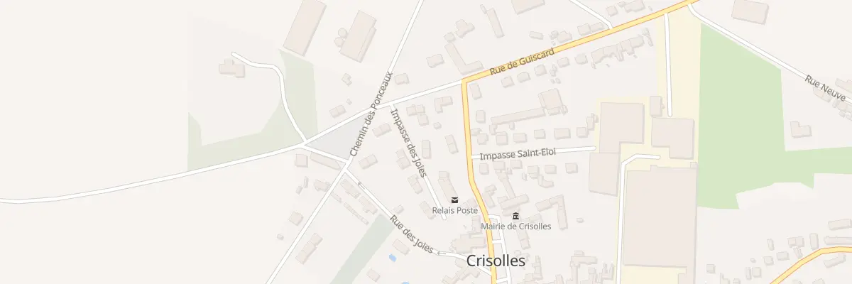 Plan du 1 Imp des Joies à Crisolles