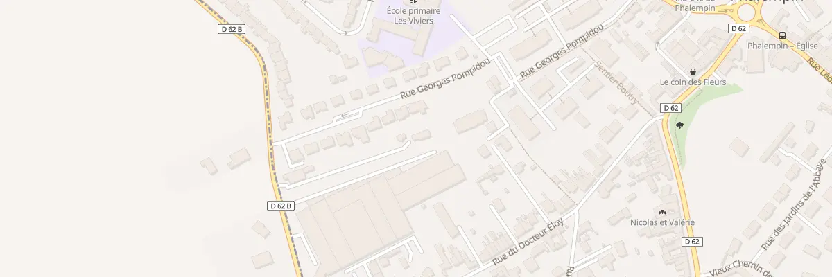 Plan du 94 Rue du Mal Foch à Phalempin