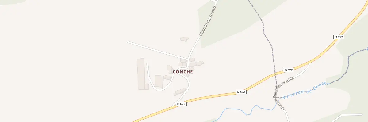 Plan du 5069A Conche à Saint-Diéry
