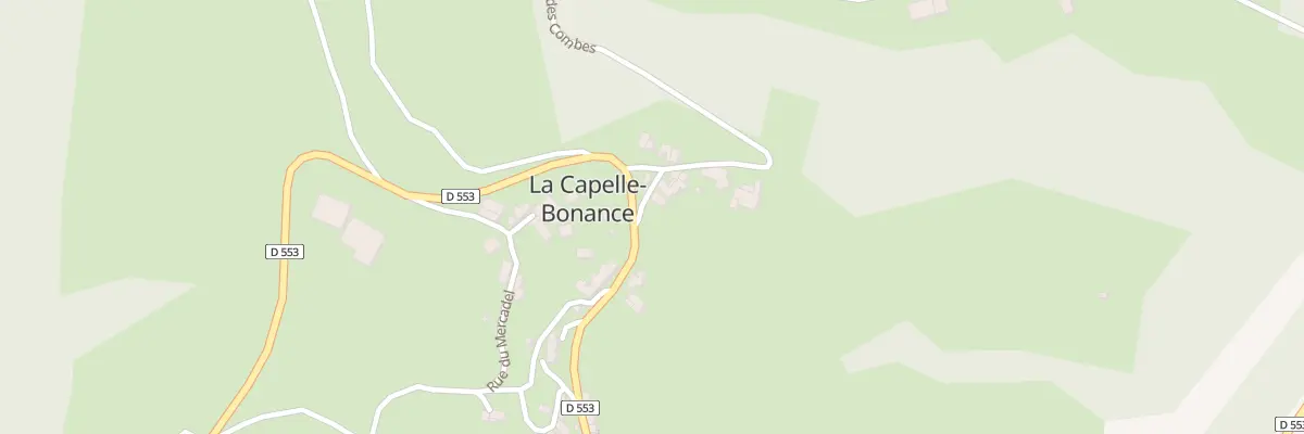 Plan du 36 Rue du Cap de l’Evers à La Capelle-Bonance