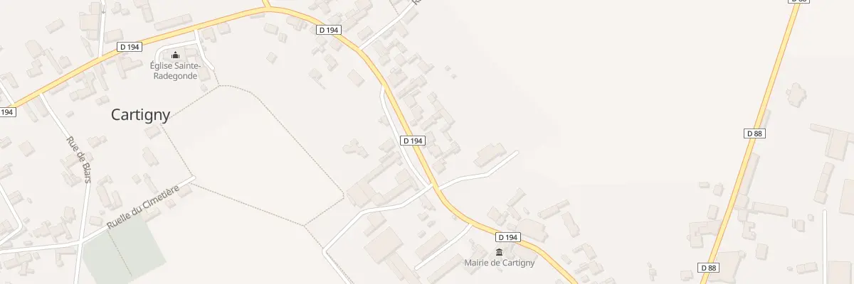 Plan du 25 Gr Grande Rue à Cartigny