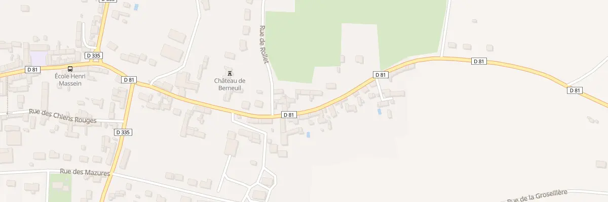 Plan du 19 Rue Raymond Faroux à Berneuil-sur-Aisne