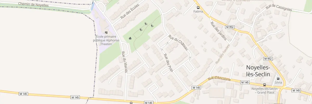 Plan du 23 Rue des Prés à Noyelles-lès-Seclin