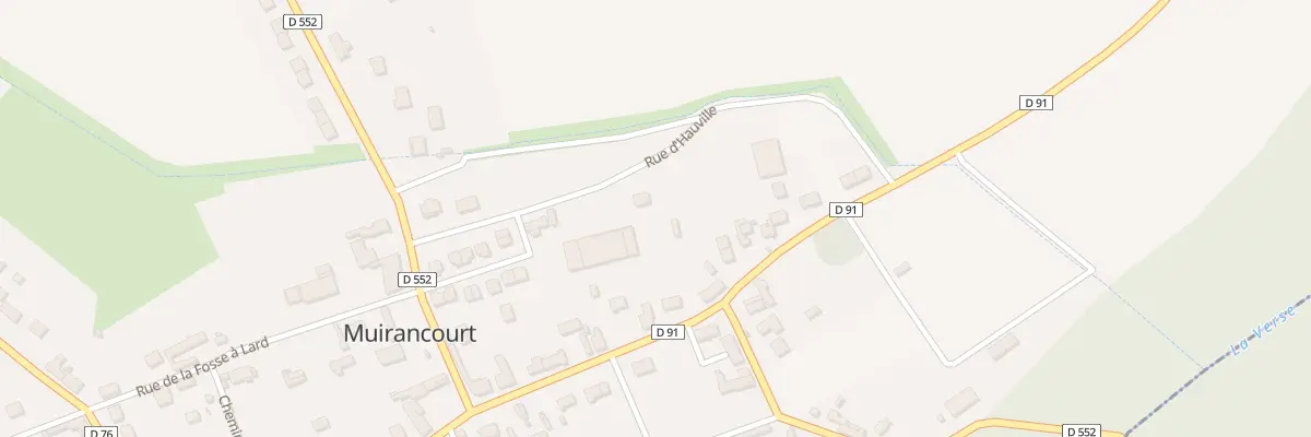 Plan du 186 Rue d’Hauville à Muirancourt