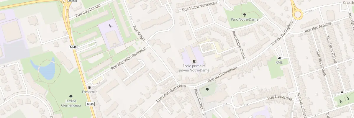 Plan du 58 Rue Arago à Loos
