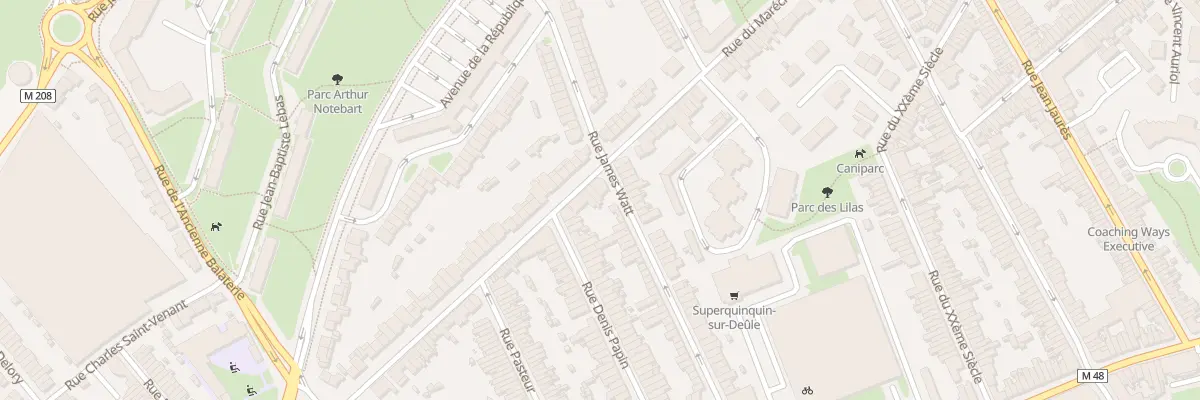 Plan du 61 Rue du Maréchal Foch à Lille