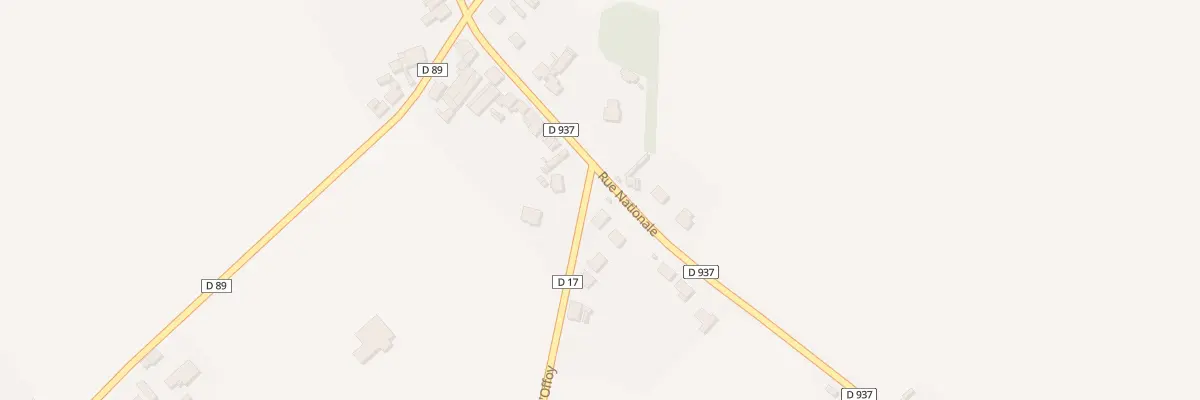 Plan du 1B Rue d’Offoy à Matigny