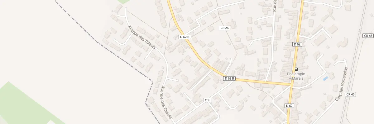 Plan du 27 Rue du Mal Foch à Phalempin