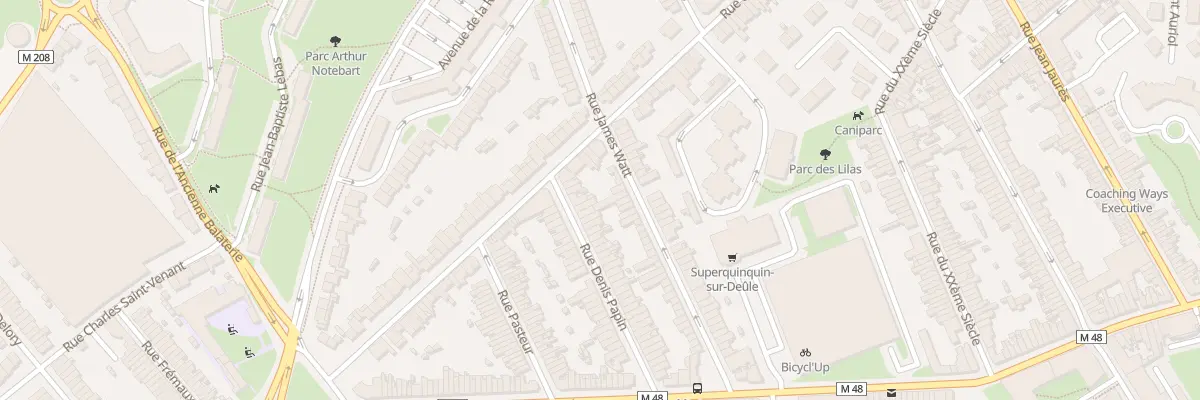 Plan du 52 Rue Denis Papin Lomme à Lille
