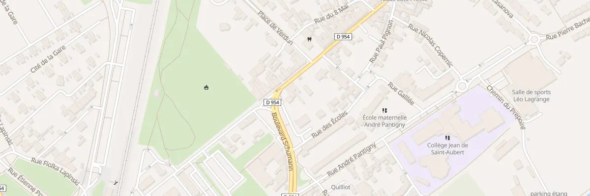 Plan du 114 Rue Cyprien Quinet à Libercourt