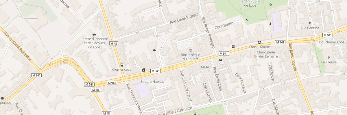 Plan du 138 Rue du Maréchal Foch à Loos