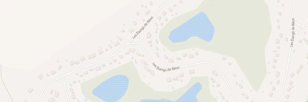 Plan du 317 Les Etangs de Beon à Bazoches-sur-le-Betz