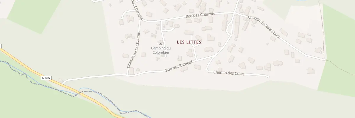 Plan du 8B Rue de Romeuf - Colombier à Loubeyrat