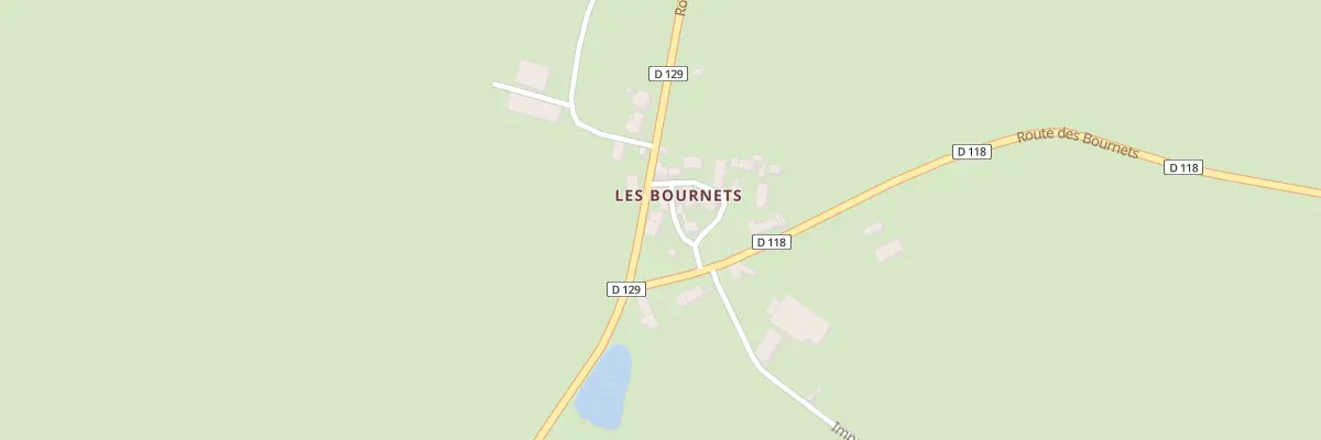 Plan du 5075 Village des Bournets à Chirat-l’Église