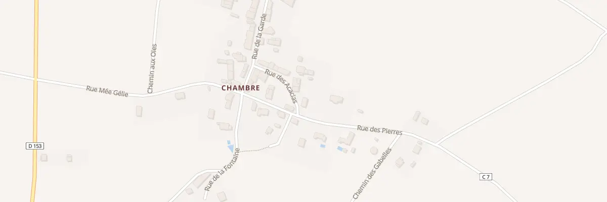Plan du 15 Rue des Acacias à Pougny