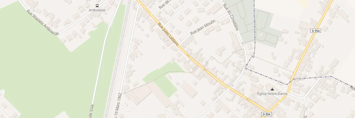 Plan du 45B Rue Jules Leblanc à Libercourt