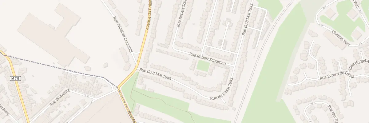 Plan du 52 Rue Robert Schumann à Lambersart
