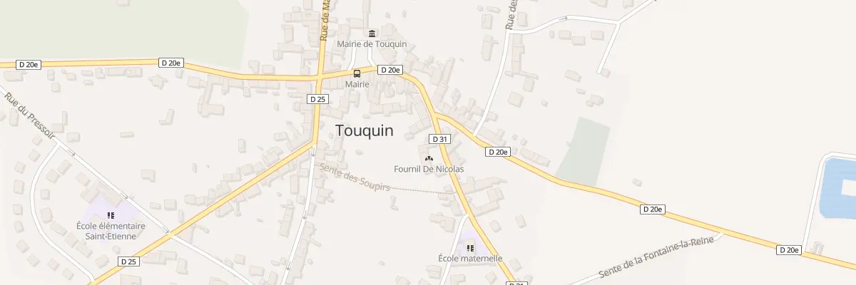 Plan du 2 Rue de Provins à Touquin