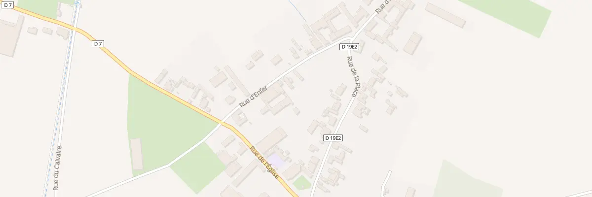 Plan du 4 Rue d’Enfer à Ruyaulcourt