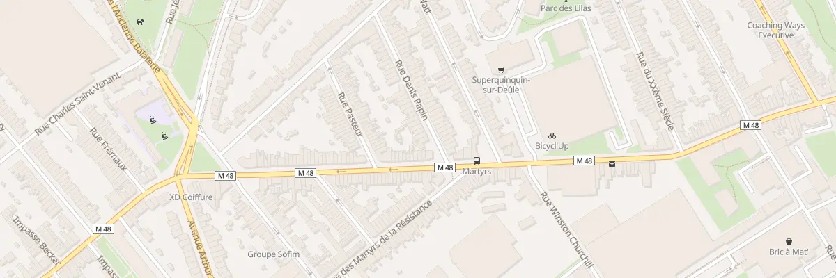 Plan du 3 Rue Denis Papin Lomme à Lille