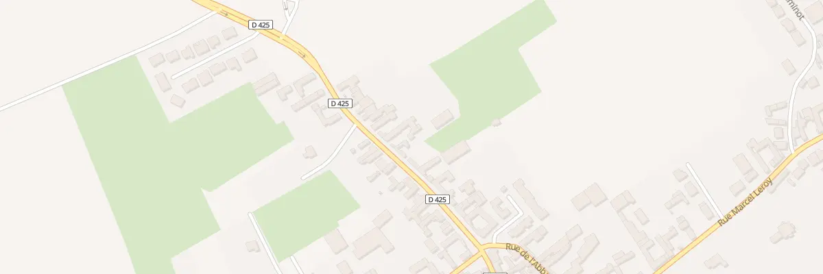 Plan du 154 Rue du Calvaire à Esquerchin