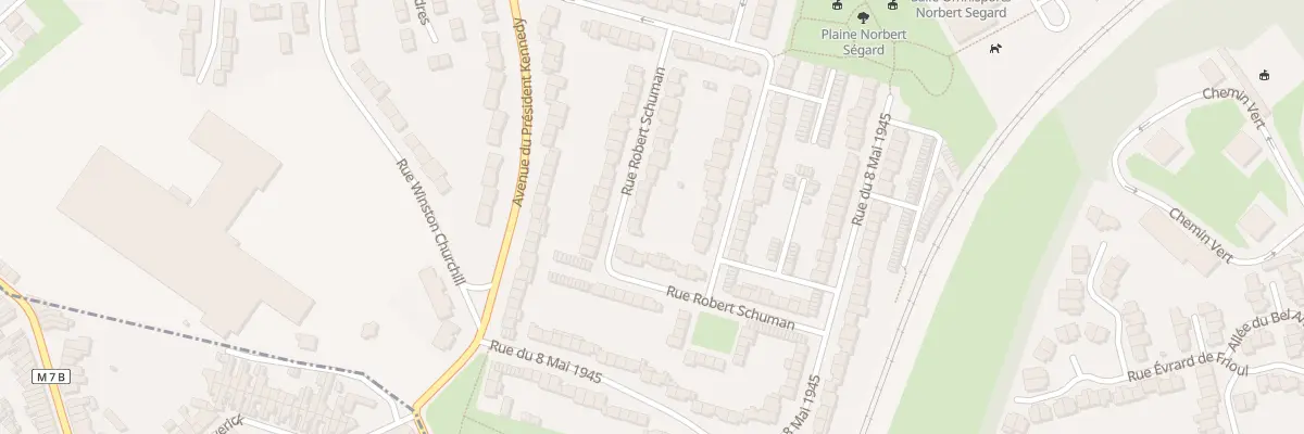 Plan du 21 Rue Robert Schumann à Lambersart