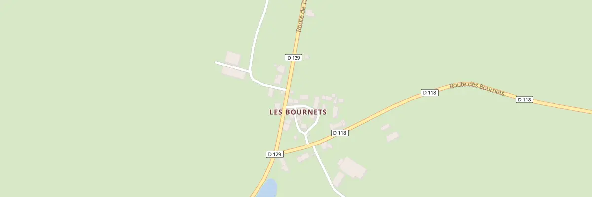 Plan du 5070 Village des Bournets à Chirat-l’Église