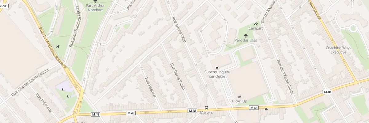 Plan du 38 Rue Denis Papin Lomme à Lille