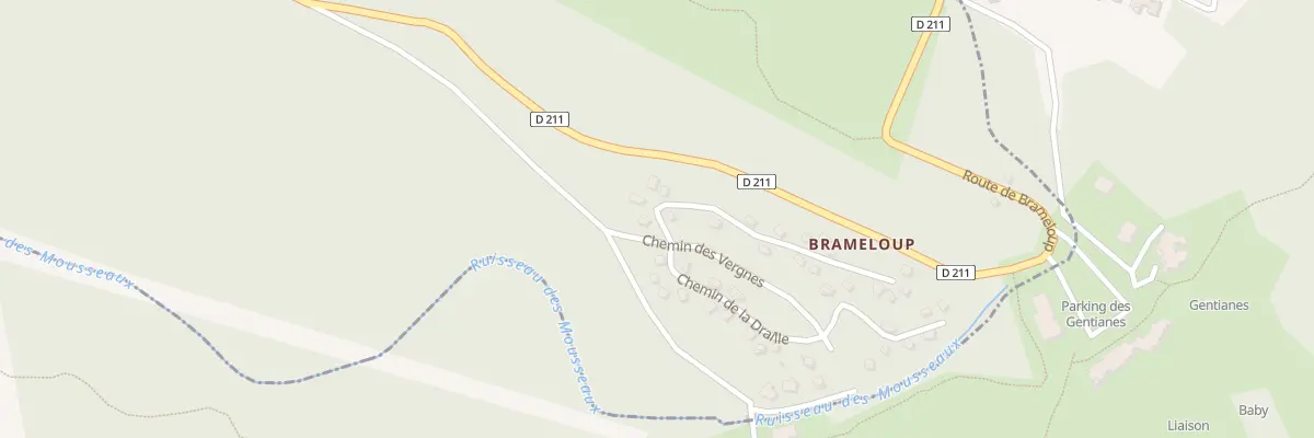Plan du 39 Che des Vergnes à Saint-Chély-d’Aubrac