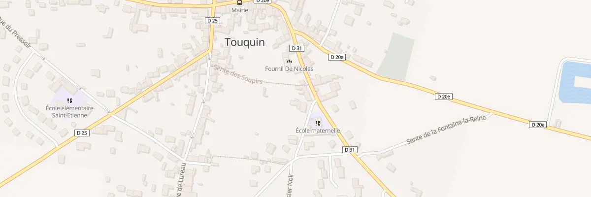 Plan du 12 Rue de Provins à Touquin