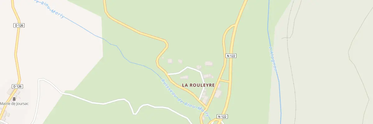 Plan du 5015 La Rouleyre à Joursac