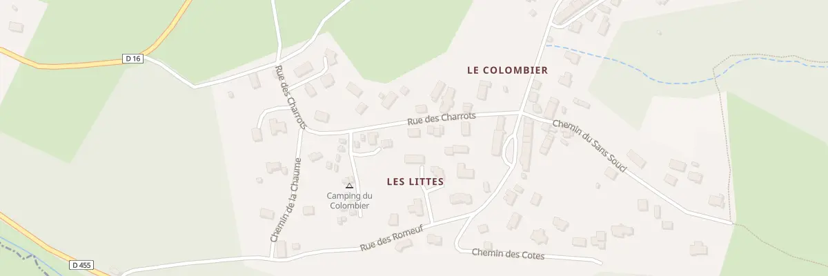 Plan du 10 Rue des Charrots - Colombier à Loubeyrat