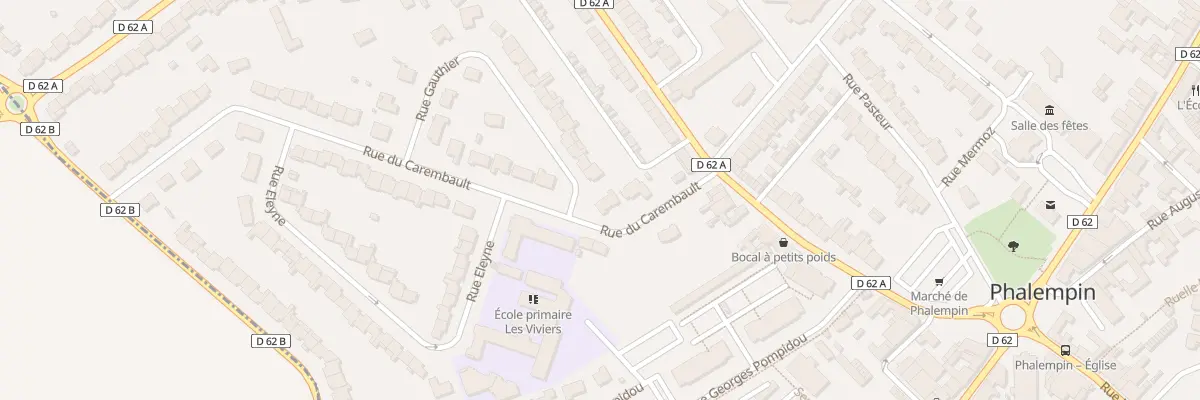Plan du 4 Rue du Carembault à Phalempin