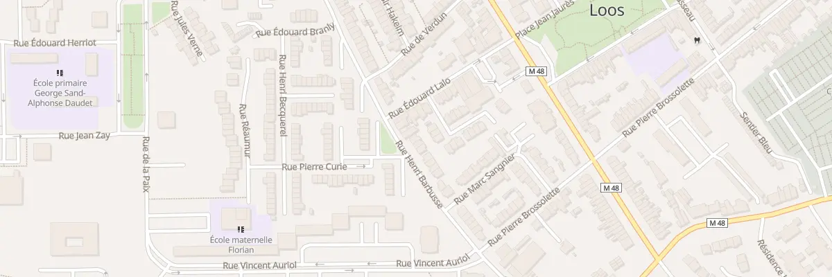 Plan du 155 Rue Henri Barbusse à Loos