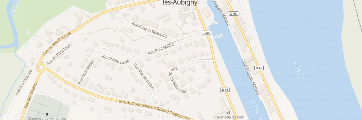 Plan du 4 Rue du 19 Mars 1962 à Marseilles-lès-Aubigny