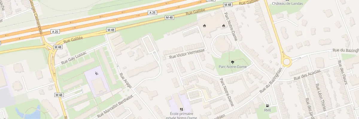 Plan du 12 Rue Édouard Lenglart à Loos