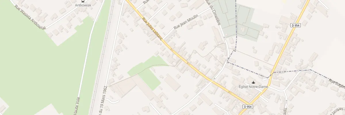 Plan du 43 Rue Jules Leblanc à Libercourt