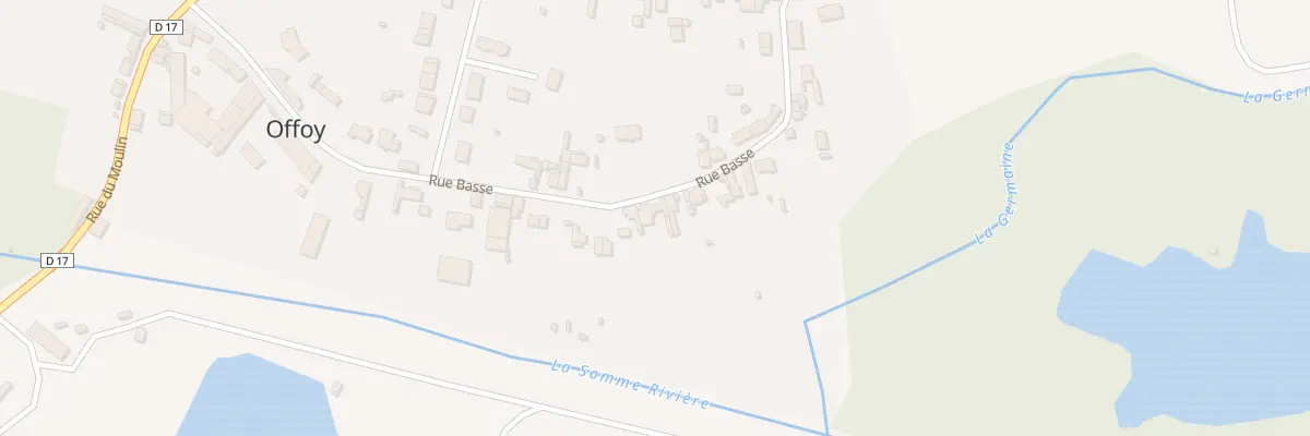 Plan du 30 Rue Basse à Offoy